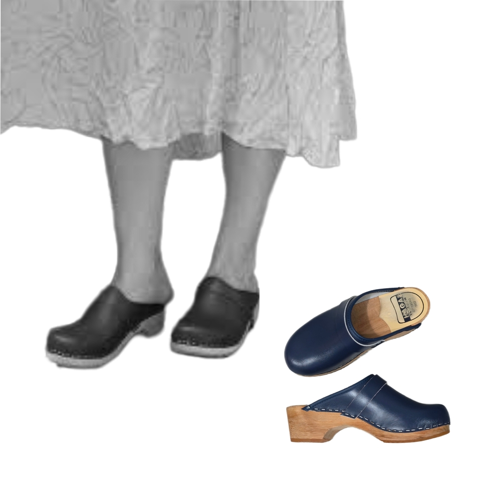 HAGA TOFFELN (Haga Trätoffelfabrik) Handcrafted Traditional Swedish Clogs